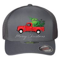 Vintage Wagon Christmas Tree On Car Xmas Vacation Flexfit Unipanel Trucker Cap