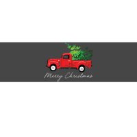 Vintage Wagon Christmas Tree On Car Xmas Vacation Bumper Sticker