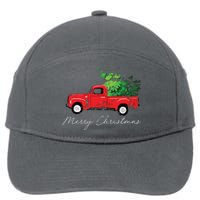 Vintage Wagon Christmas Tree On Car Xmas Vacation 7-Panel Snapback Hat