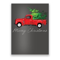 Vintage Wagon Christmas Tree On Car Xmas Vacation Poster