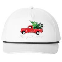 Vintage Wagon Christmas Tree On Car Xmas Vacation Snapback Five-Panel Rope Hat