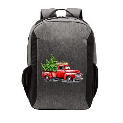 Vintage Wagon Christmas Shirts Xmas Tree On Car Red Truck Vector Backpack