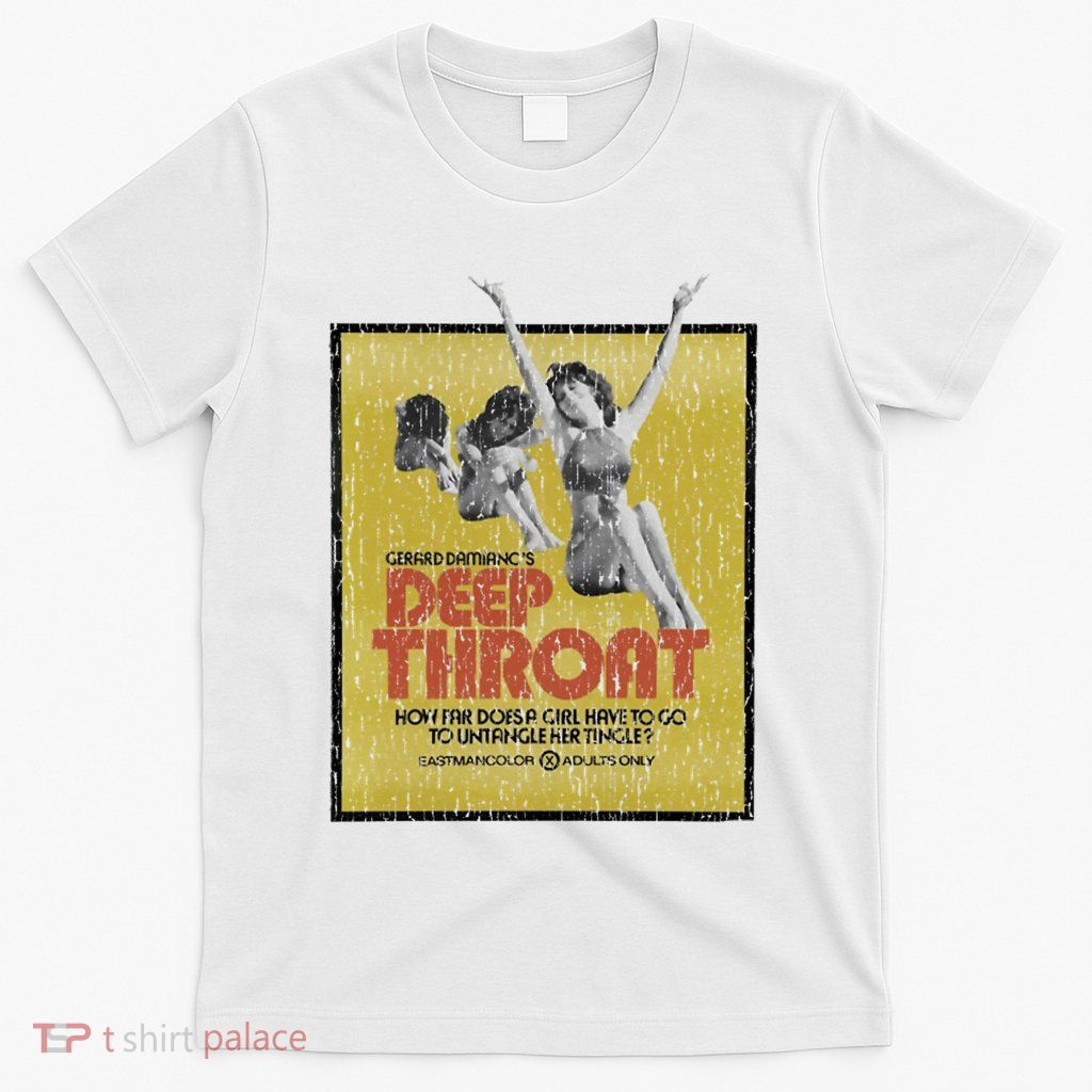 Vintage Worn Crack Deephroat 1972 T-Shirt