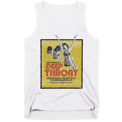 Vintage Worn Crack Deephroat 1972 Tank Top