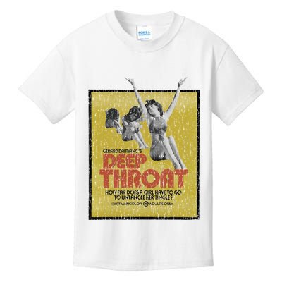Vintage Worn Crack Deephroat 1972 Kids T-Shirt