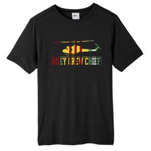 Vietnam War Crew Chief Uh1 Huey Crew Chief Vietnam Veteran Tall Fusion ChromaSoft Performance T-Shirt