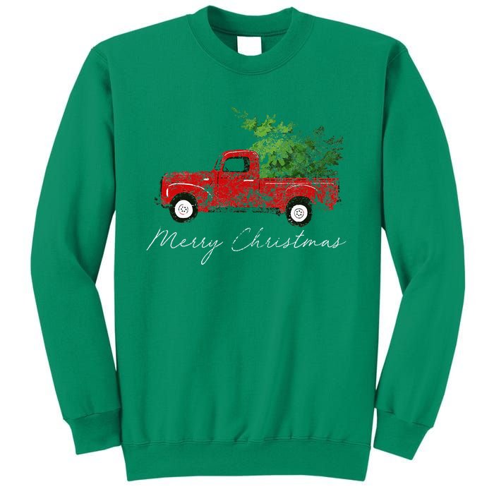 Vintage Wagon Christmas Tree On Car Xmas Vacation Sweatshirt