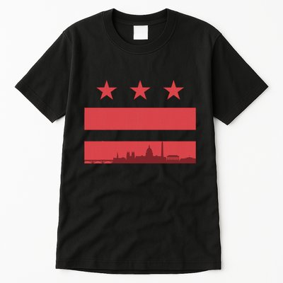 Vintage Washington Dc Retro Flag Tall T-Shirt