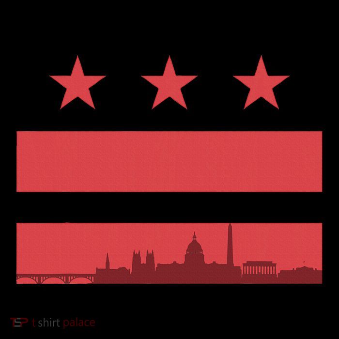 Vintage Washington Dc Retro Flag Tank Top