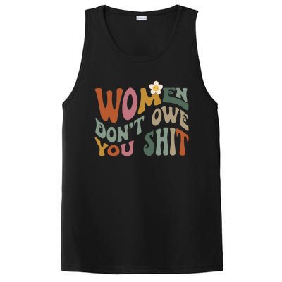 Vintage Women DonT Owe You Feminist Women Girl Power PosiCharge Competitor Tank