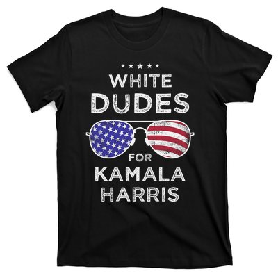 Vintage White Dudes For Kamala Harris T-Shirt