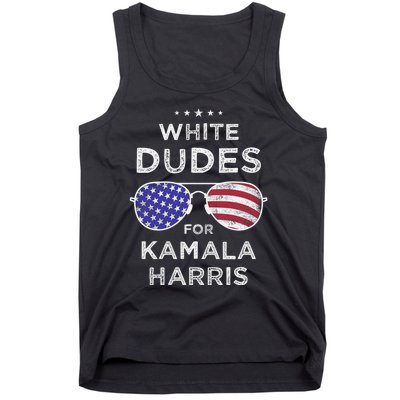 Vintage White Dudes For Kamala Harris Tank Top