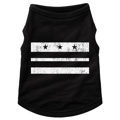 Vintage Washington DC Flag Retro District Of Columbia Gift TShirt Doggie Tank