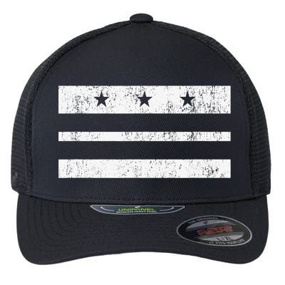 Vintage Washington DC Flag Retro District Of Columbia Gift TShirt Flexfit Unipanel Trucker Cap