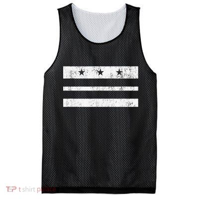 Vintage Washington DC Flag Retro District Of Columbia Gift TShirt Mesh Reversible Basketball Jersey Tank