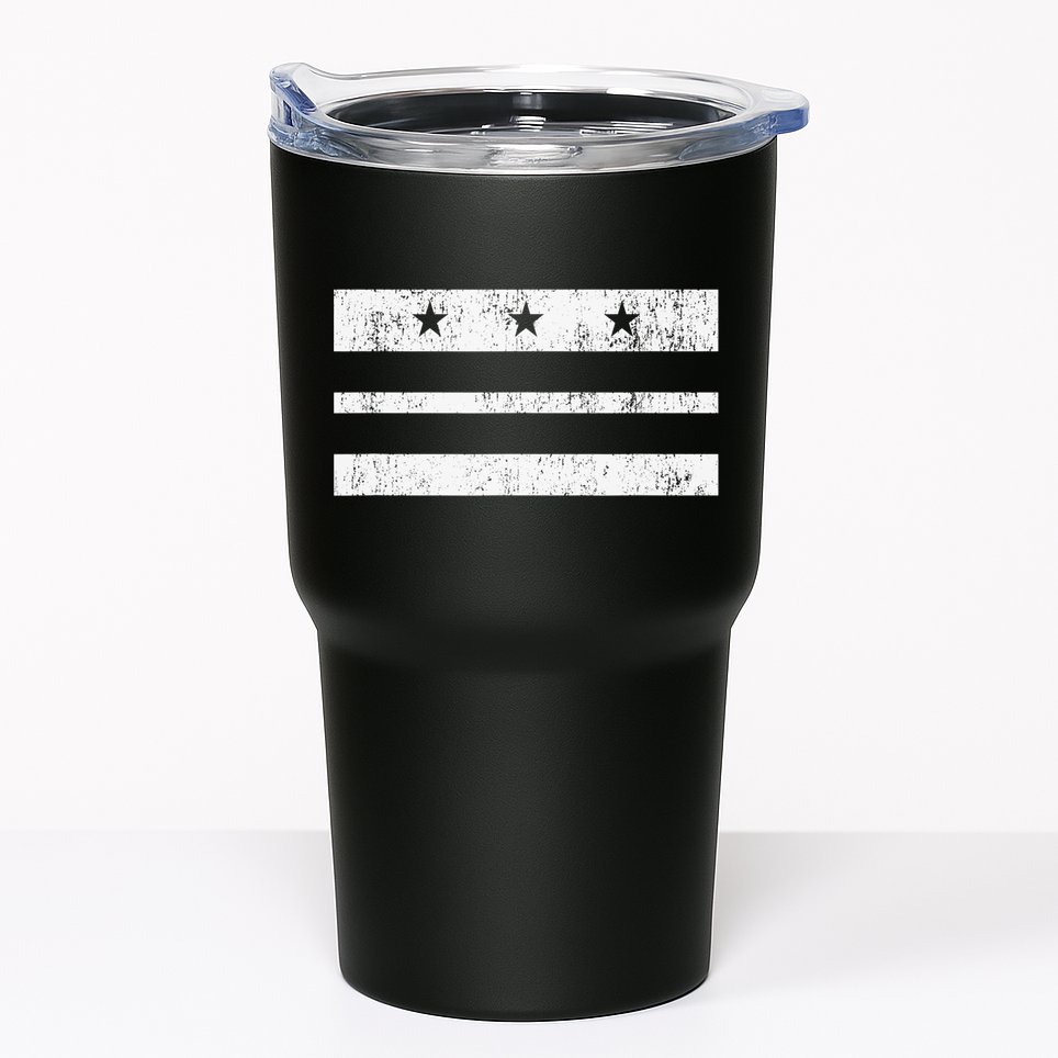 Vintage Washington DC Flag Retro District Of Columbia Gift TShirt Tumbler