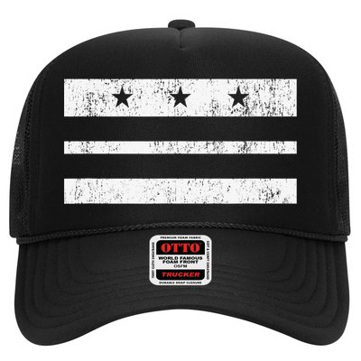 Vintage Washington DC Flag Retro District Of Columbia Gift TShirt Trucker Hat