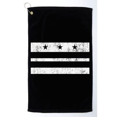 Vintage Washington DC Flag Retro District Of Columbia Gift TShirt Golf Towel