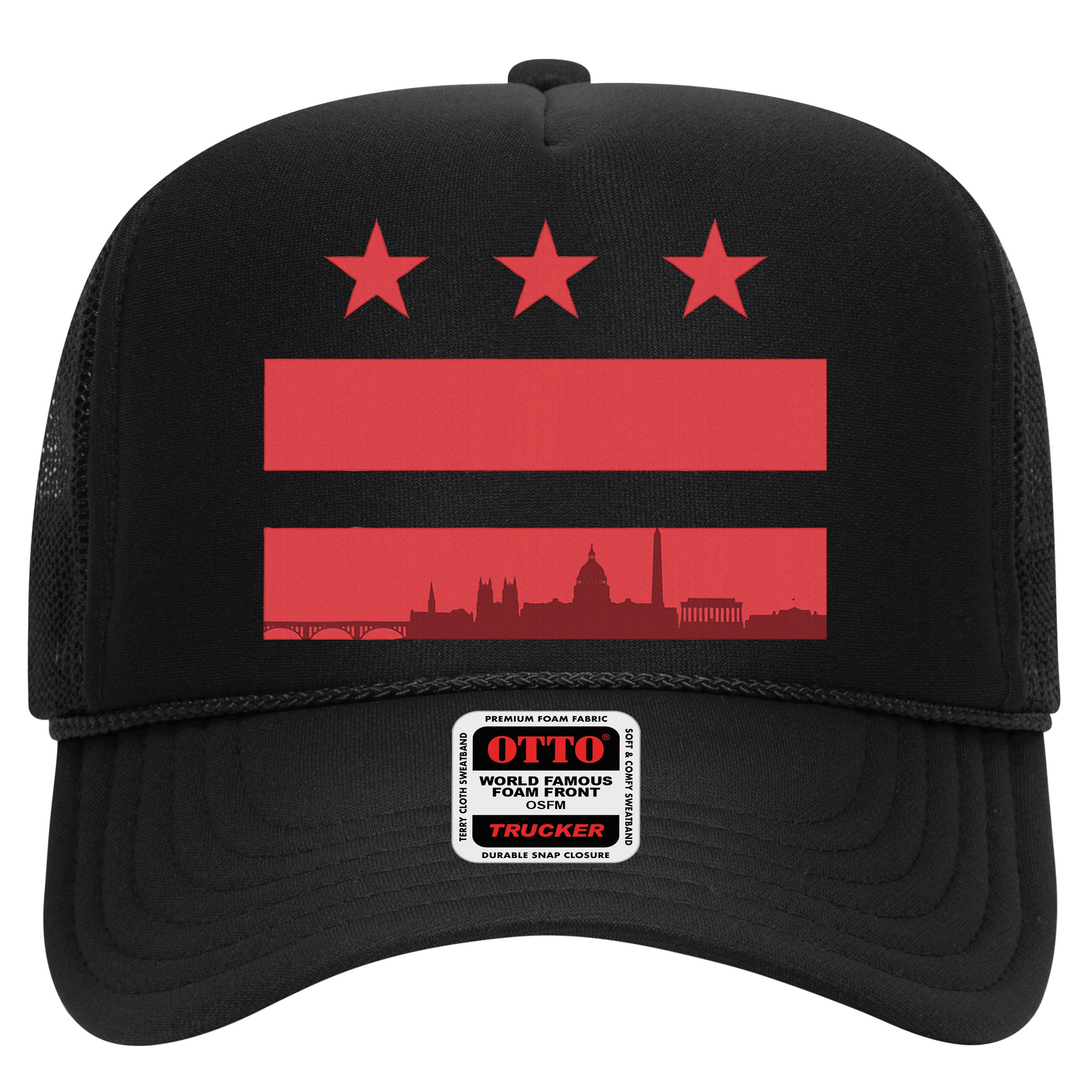 Vintage Washington Dc Retro Flag Hat