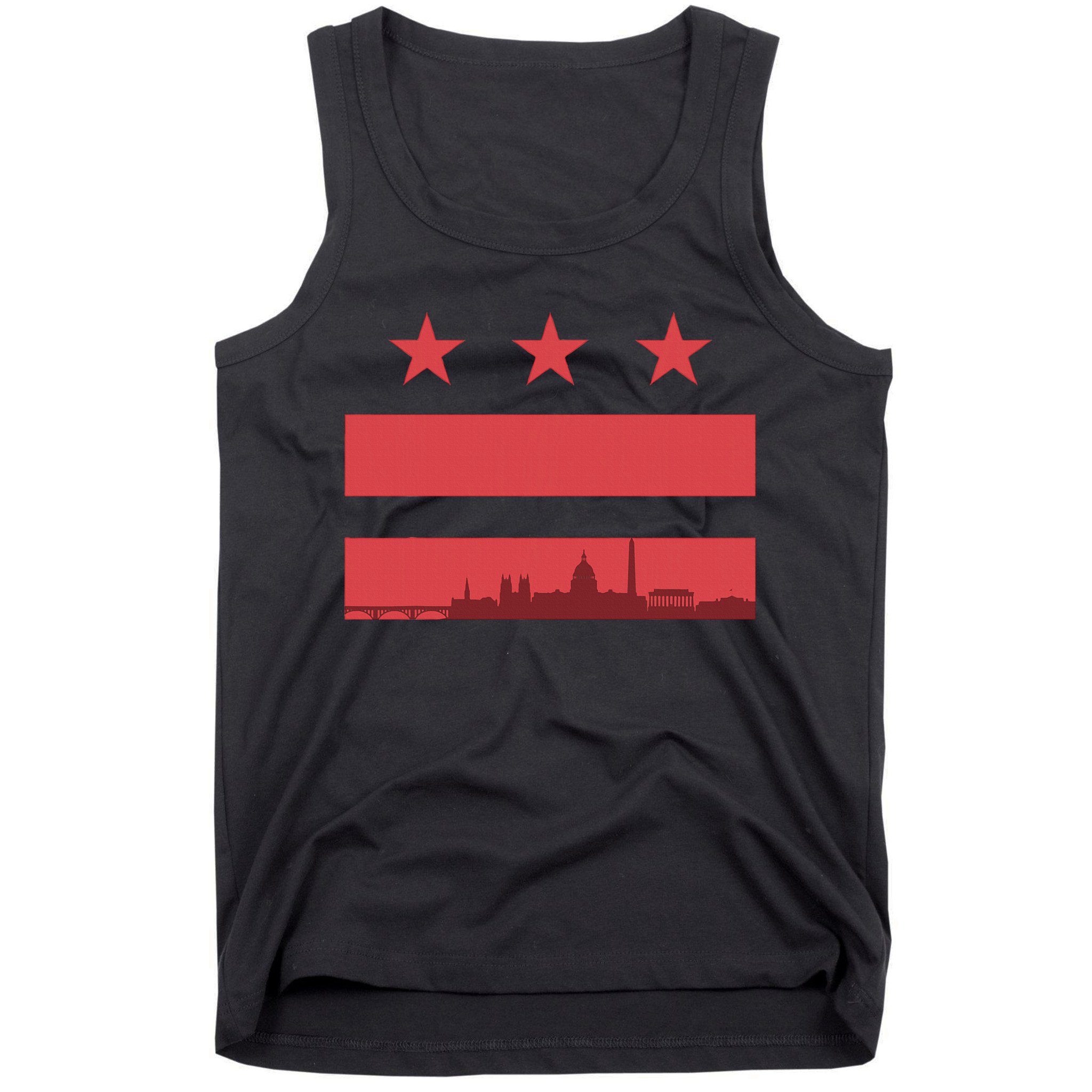Vintage Washington Dc Retro Flag Tank Top