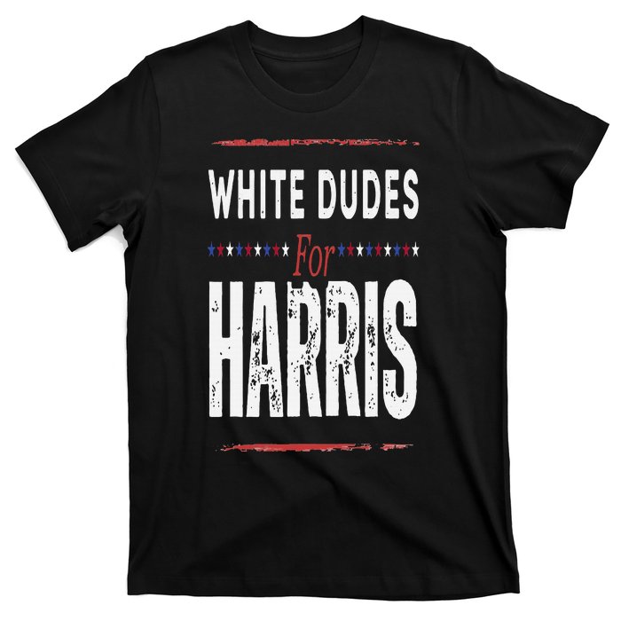 Vintage White Dudes For Kamala Harris T-Shirt