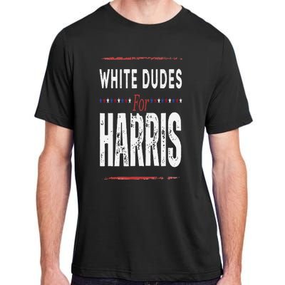 Vintage White Dudes For Kamala Harris Adult ChromaSoft Performance T-Shirt