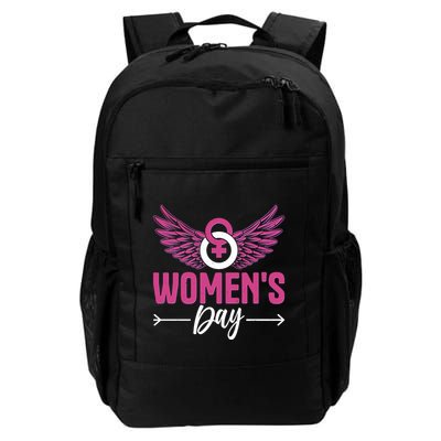 Vintage Womens Day March 8 Backpack