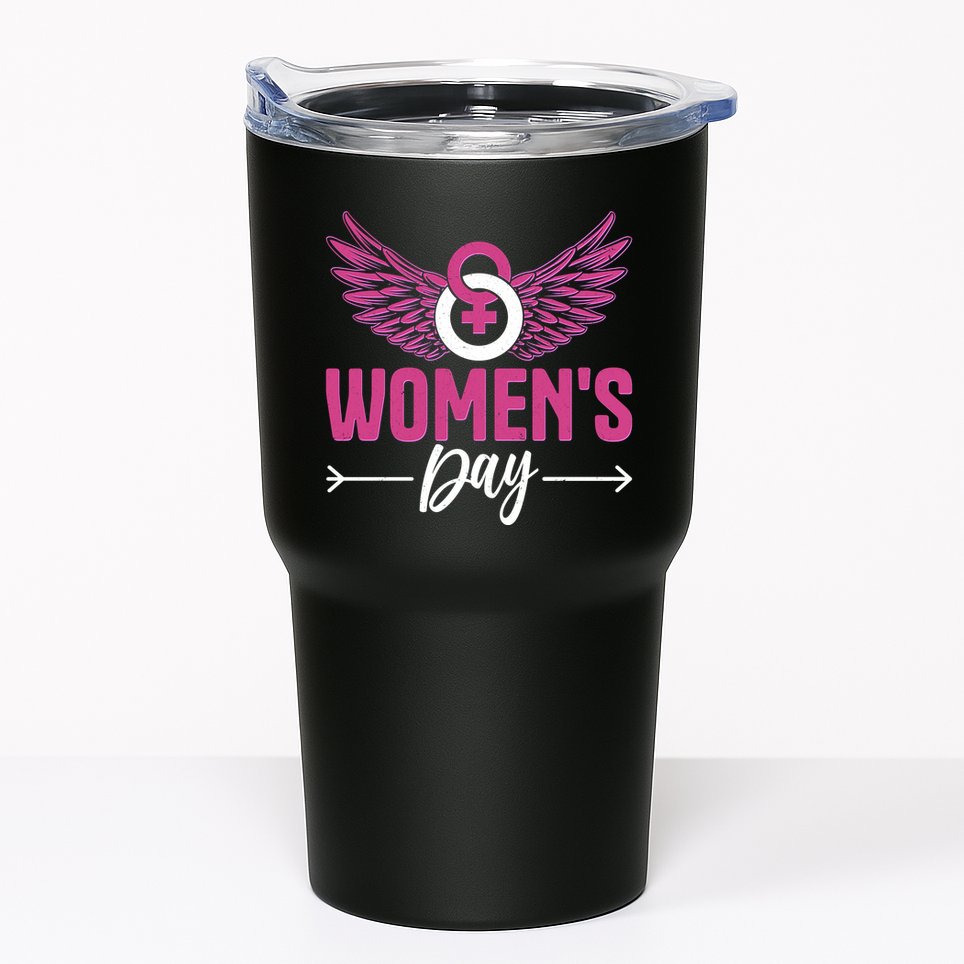 Vintage Womens Day March 8 Tumbler