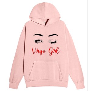 Virgo Winked Eye Zodiac Birthday Gift Urban Pullover Hoodie