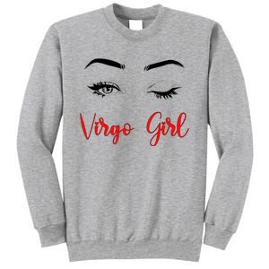 Virgo Winked Eye Zodiac Birthday Gift Sweatshirt