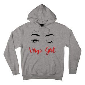 Virgo Winked Eye Zodiac Birthday Gift Tall Hoodie