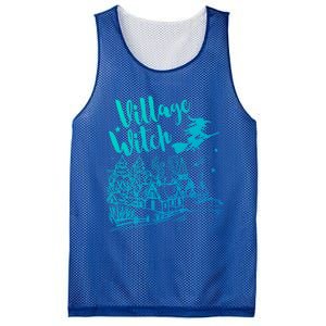 Village Witch Funny Halloween Costume Proud Gift Mesh Reversible Basketball Jersey Tank