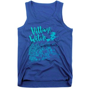 Village Witch Funny Halloween Costume Proud Gift Tank Top