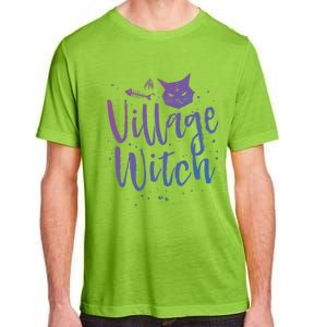 Village Witch Funny Halloween Witch Spell Outfit Costume Gift Adult ChromaSoft Performance T-Shirt