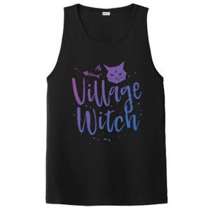 Village Witch Funny Halloween Witch Spell Outfit Costume Gift PosiCharge Competitor Tank