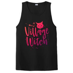 Village Witch Funny Halloween Witch Spell Outfit Costume Gift PosiCharge Competitor Tank