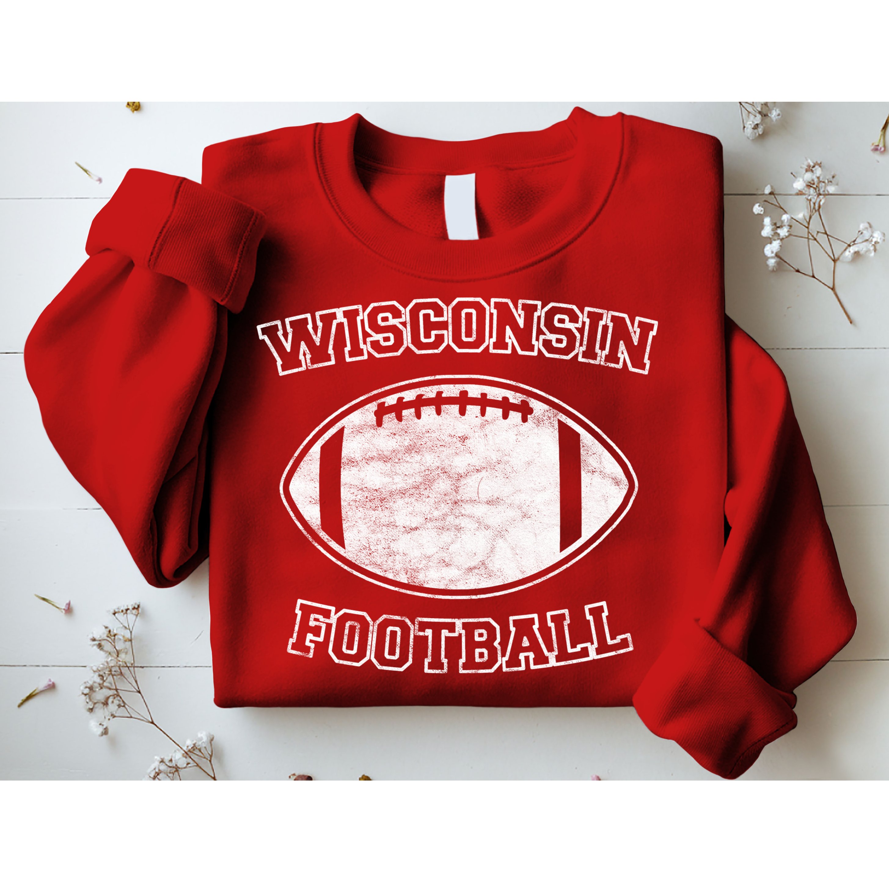 Vintage Wisconsin Football Sweatshirt
