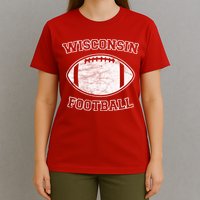 Vintage Wisconsin Football T-Shirt