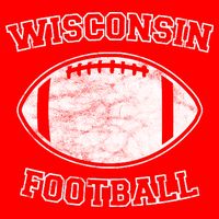 Vintage Wisconsin Football T-Shirt