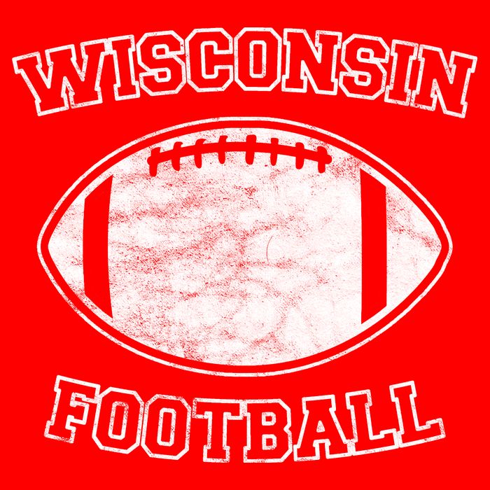 Vintage Wisconsin Football T-Shirt
