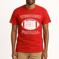 Vintage Wisconsin Football Tall T-Shirt