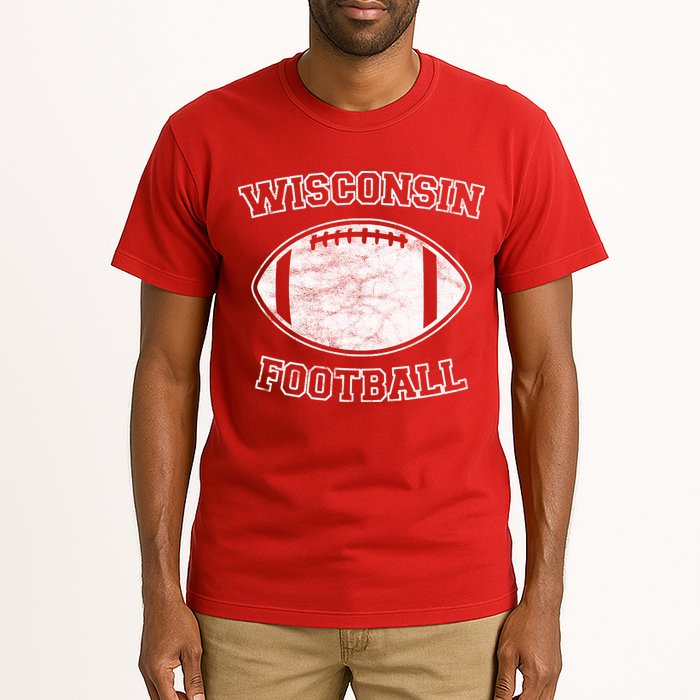Vintage Wisconsin Football Tall T-Shirt