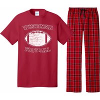 Vintage Wisconsin Football Pajama Set