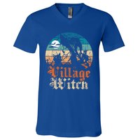 Village Witch Funny Gift V-Neck T-Shirt