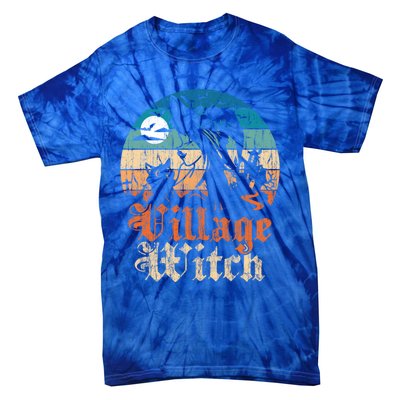 Village Witch Funny Gift Tie-Dye T-Shirt