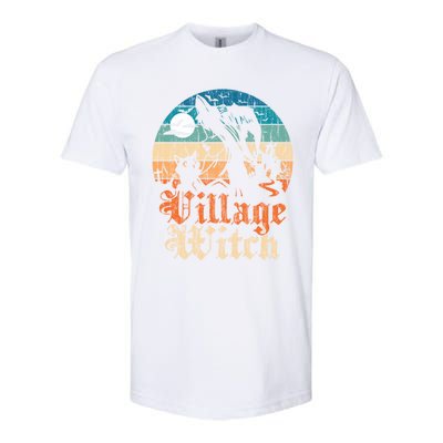 Village Witch Funny Gift Softstyle CVC T-Shirt