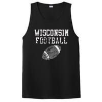 Vintage Wisconsin Football PosiCharge Competitor Tank