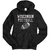 Vintage Wisconsin Football Tie Dye Hoodie