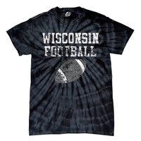 Vintage Wisconsin Football Tie-Dye T-Shirt