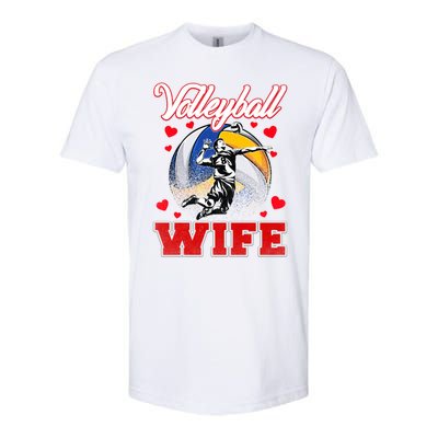 Volleyball Wife Family Matching Players Team Gift Softstyle® CVC T-Shirt